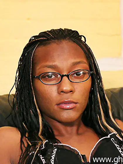 Ghetto fab slut gets semen in her weave