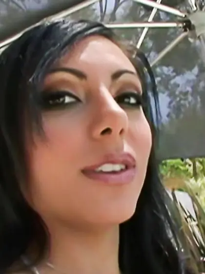 Cum guzzling brunette floor