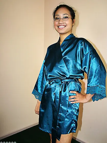 Curvy fresh asian blue