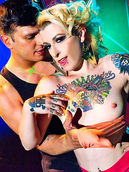 Girl takes long dick