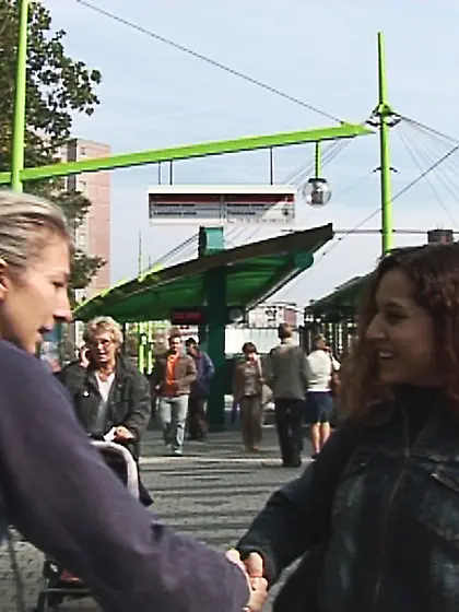 Slutty brunette deepthroats big