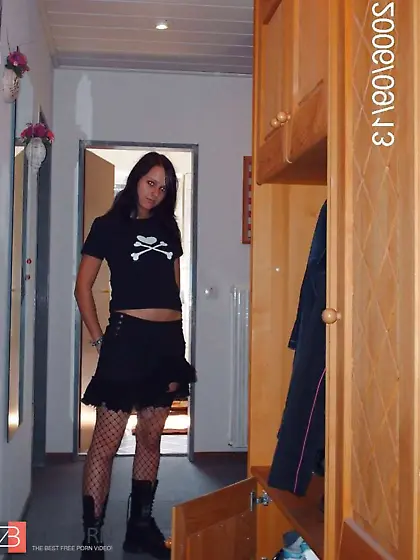 Teenager Punk Foto shooting