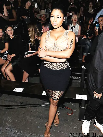 Nicki Minaj Areola Peek Photos