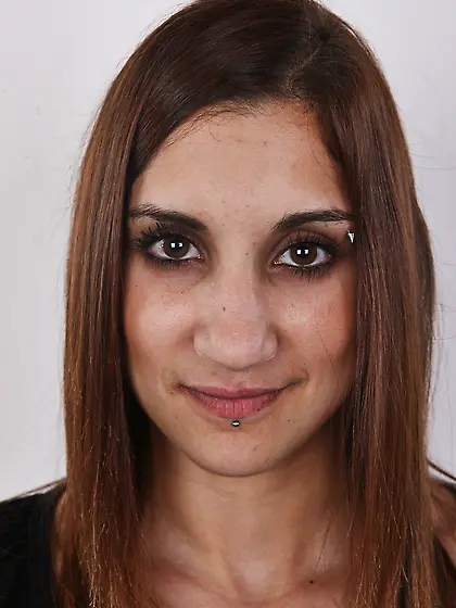 Slim slender seductive chick