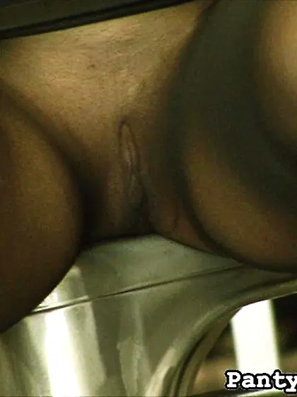 Nasty blonde rubbing pussy