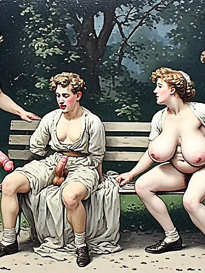 Woman has sex in park