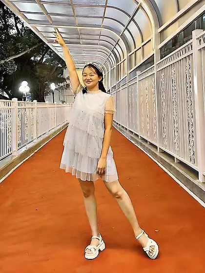 my friend,  a Slutty Chinese dance teacher