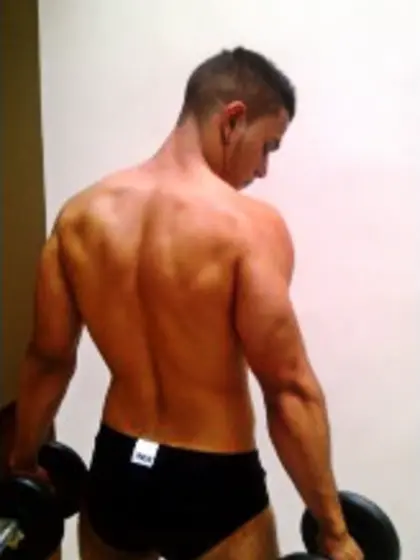 Brunette Young Man Tony Live Orgasm.