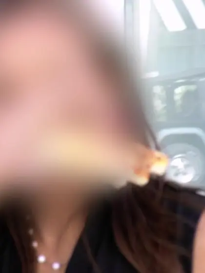 Trashy blonde in red agrees to get fucked in some seedy backyard