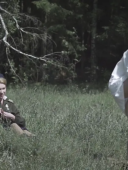 Sniper officer Smersh - original scene