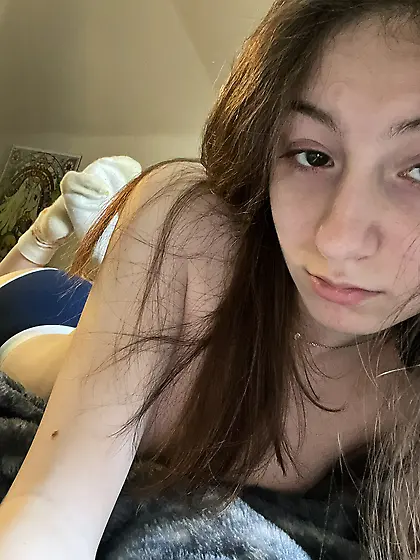 tiny college slut adriene desperately needs cock