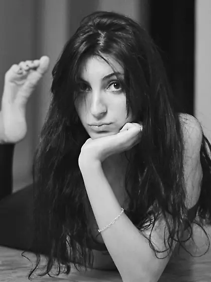 White girl small tits