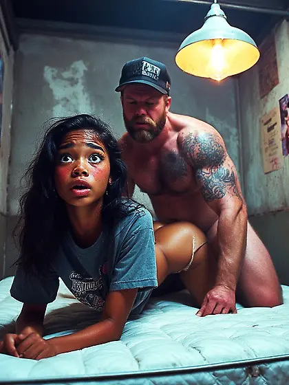 Breaking in a captive nigger