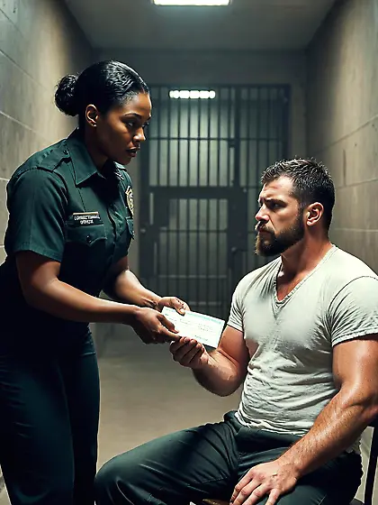 Submissive nigger correctional officer