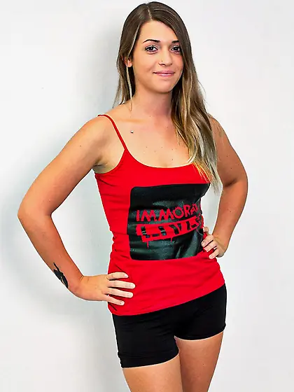 Blonde gadget Jaelyn Fox just stripping and just staying naked b