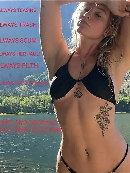 IRL filthy goonmeat tease Lily