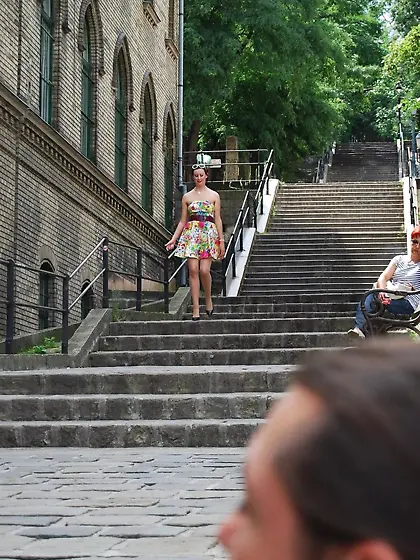 Brunette lara latex lesley