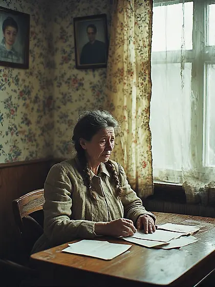 When father left the house,  Mom and I grew closer