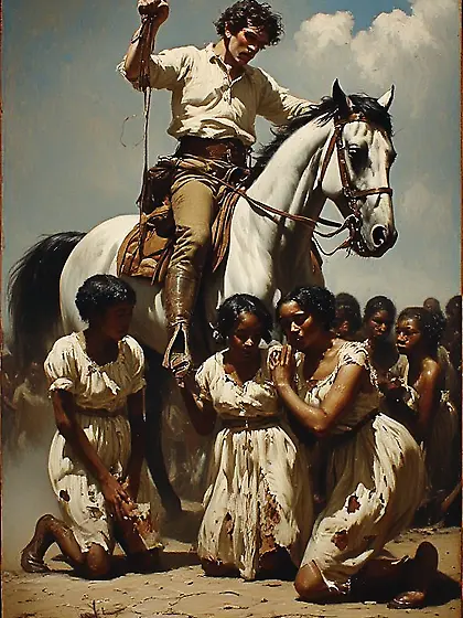 Plantation master is doing disciplin