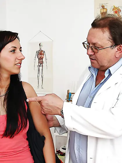 Czech pretty medical fetish