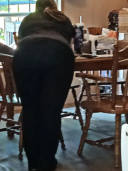 My sister is such a tease.  I would eat her ass.