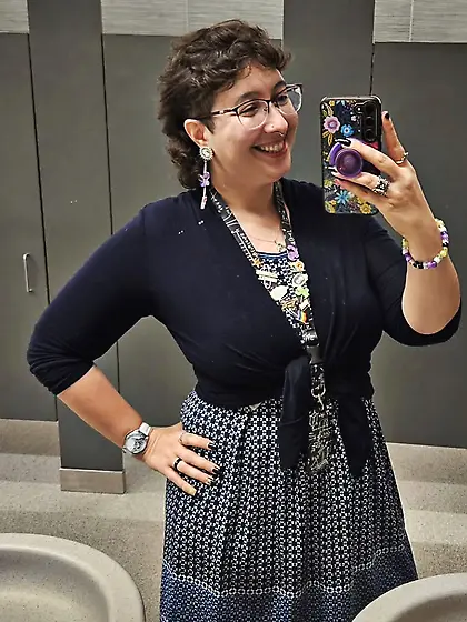 GIGANTIC TEACHER TITS