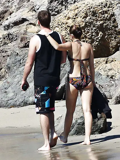 Miley Cyrus Bathing Suit