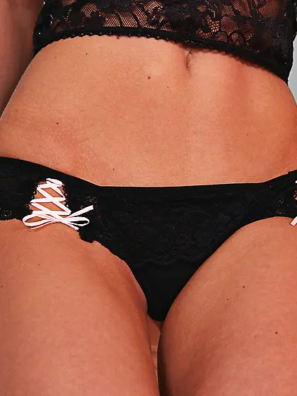 Busty european blonde Helena Sweet dressed in black plays with h