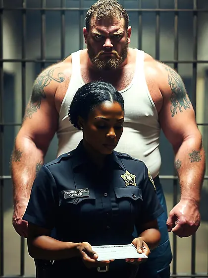 Submissive nigger correctional officer