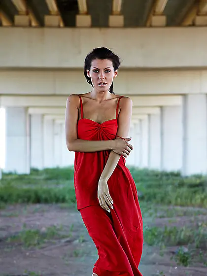 Anna strips naked for you in this set by Beautiful Nude.