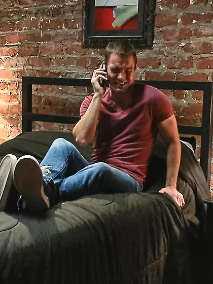 Gorgeous gay dude ready