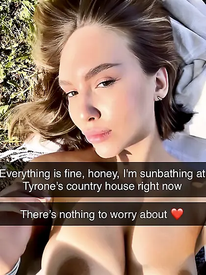 Ellia is just chilling at my bull’s place…