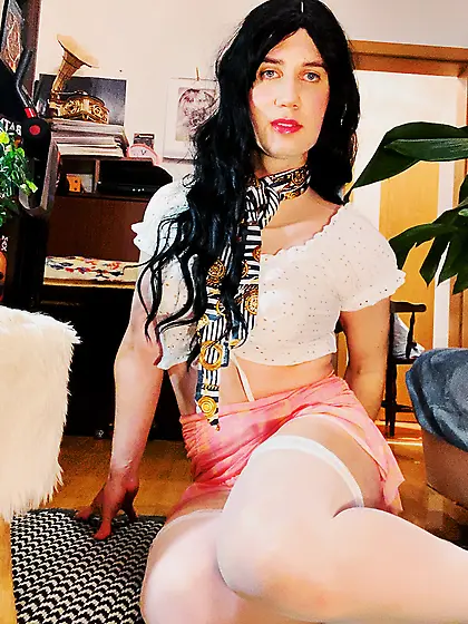 Huge cock deep inside of me