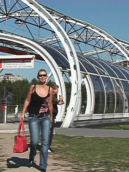 Charming blonde fisted shaved