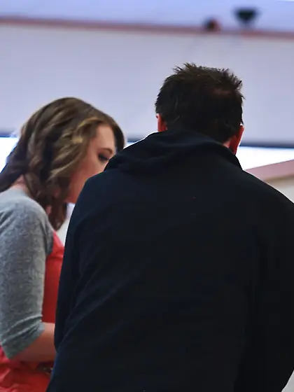 Round booty hottie gets her slit destroyed by a random stranger