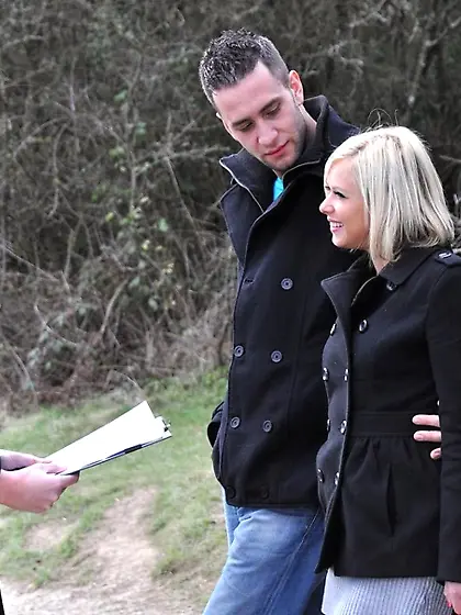 Blonde anna joy brunette