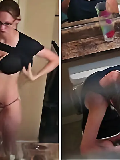 Babysitter's Tampon Spied