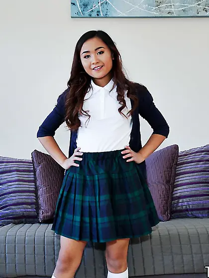 Teenage japanese school uniform