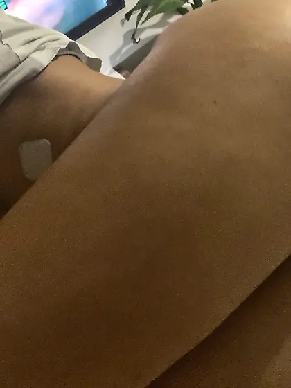 Petite cousin showing off her plump fat ass