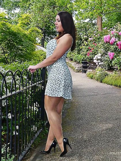 Beautiful brunette babe