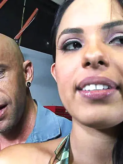 Blonde babe fat tits