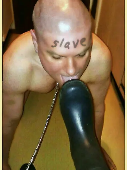Femdom,  bdsm hardcore boot fetish slave licks nude