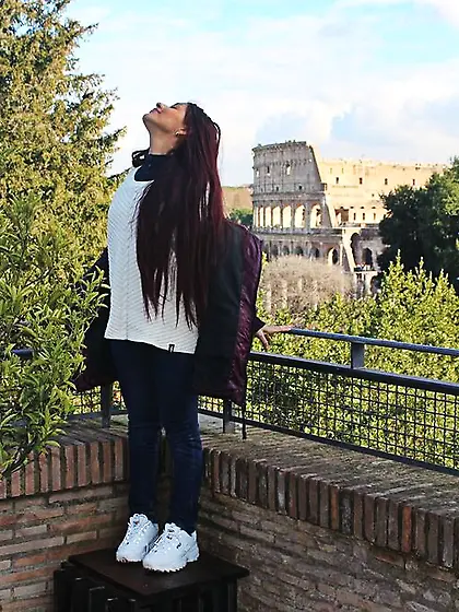 Teen tiny tits stockings