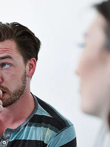 Light skin brunette stepmom banged by son