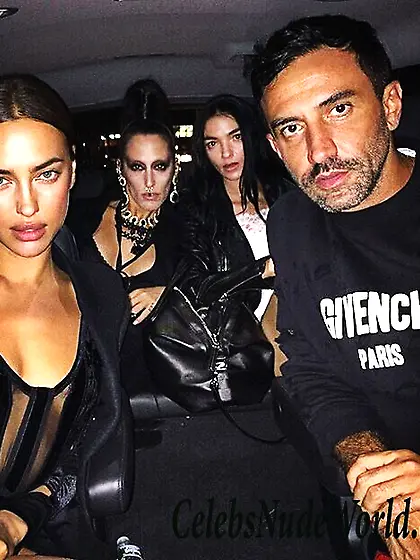 Irina Shayk Braless Photo