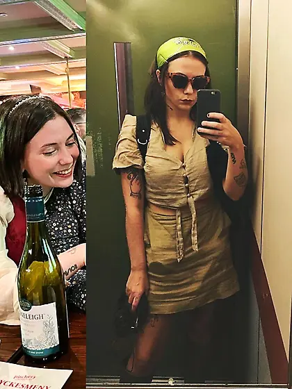 Swedish brunette with big tits