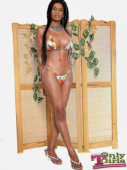 Scorchingly hot tgirl show