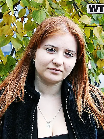 Odile is a ginger hottie that really likes sucking dicks