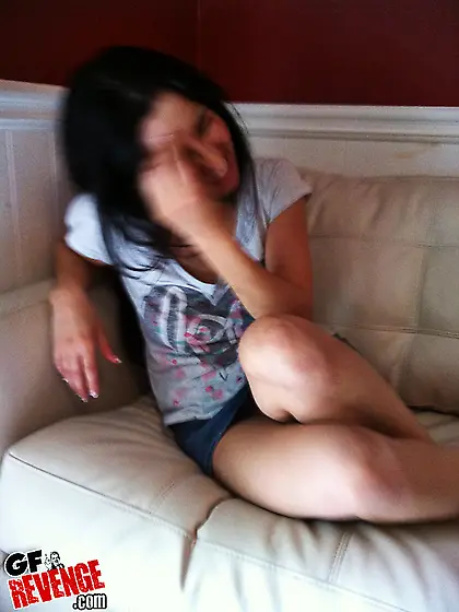 Charming brunette doll agreed to show how she masturbates her ha