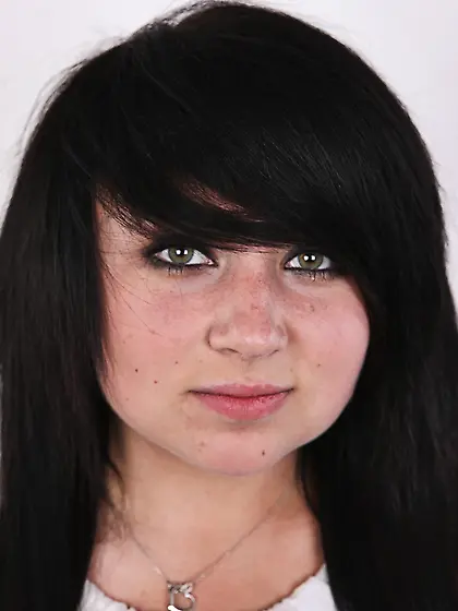 Busty petite black hair